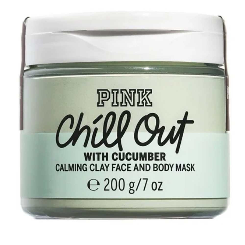 New! Victoria’s Secret Pink Chill Out Calming Clay Face & Body Mask